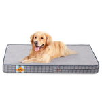 Laifug Memory Foam Dog Bed, Orthopedic Dog Crate Bed Small-jumbo