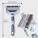 Laifug 2 - in - 1 Dog Knotting and Dehairing Comb, Double - sided Head Design - LaiFug