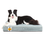 Laifug Memory Foam Dog Bed, Orthopedic Dog Crate Bed Small-jumbo