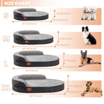 Laifug Memory Foam Oval Dog Bed - LaiFug