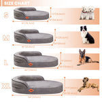 Laifug Memory Foam Oval Dog Bed - LaiFug