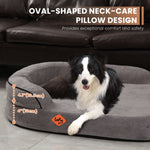 Laifug Memory Foam Oval Dog Bed - LaiFug